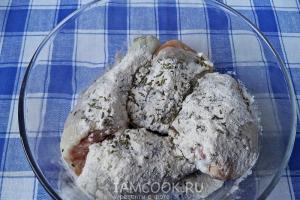 Kycklingfilé i körsbärssås Kyckling med körsbär recept från Yulia